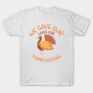 Thanksgiving Turkey Confession T-Shirt